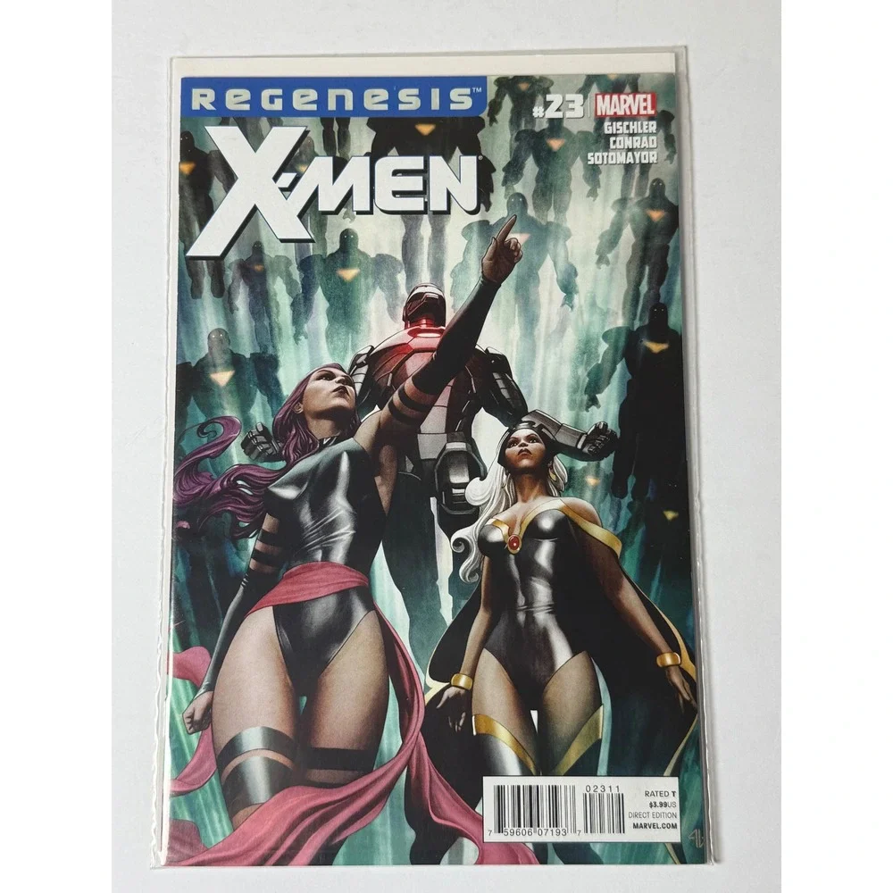 Marvel X-Men Vol 3 #23 Regenesis Psylocke Storm Adi Granov Cover 2012 Comic Book